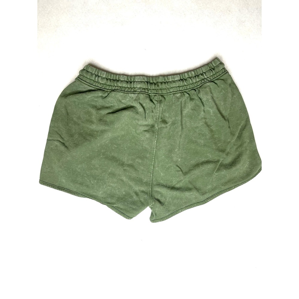 Pretty Little Thing Khaki Wash HIgh Waisted Runner Shorts-L‎ Summer Lightweight